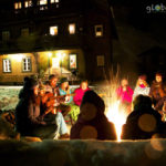 Bonfire, Ginzling, Diggl, Snow Oudoor & Yoga Retreats, community, Snow